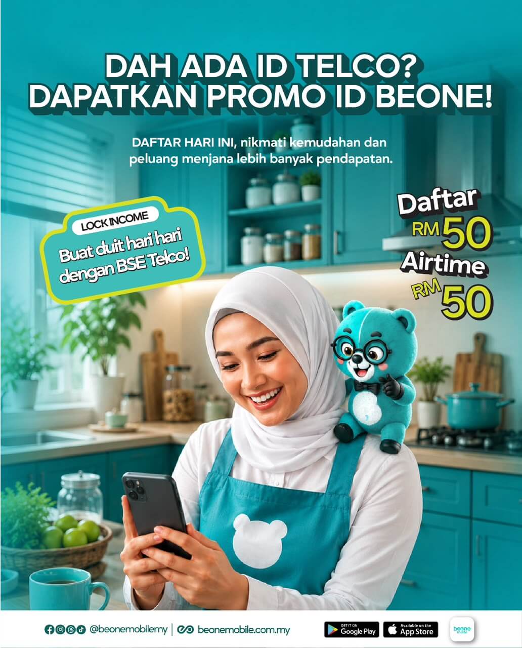 Pakej ID BSE RM50 khas pemilik ID telco lain
