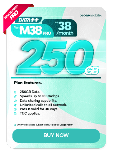 Pelan M38 Pro New Number 250GB Beone Mobile