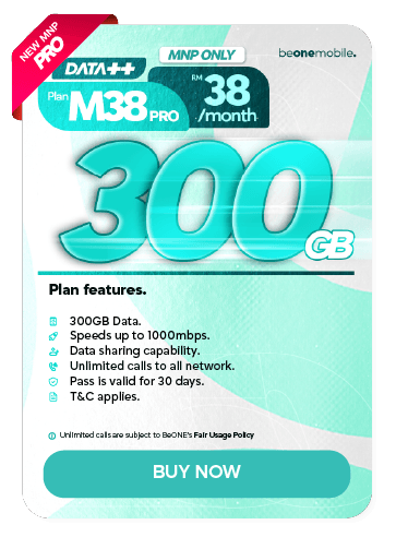 Pelan M38 Pro MNP 300GB Beone Mobile