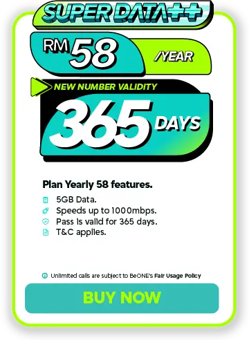 Pelan Tahunan 58 Beone Mobile