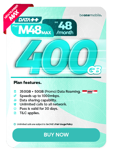 Pelan M48 Max New Number 400GB Beone Mobile